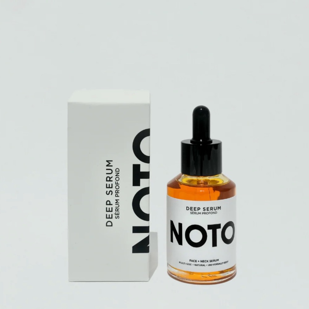 Noto Botanics Deep Serum - Orange & Black Dropper Bottle